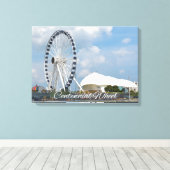 曇り空の下の100年のホイールキャンバスアート キャンバスプリント (インサイチュ (ウッドフロア))