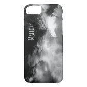 曇り空の劇的で黒く及び白い写真 Case-Mate iPhoneケース (裏面)