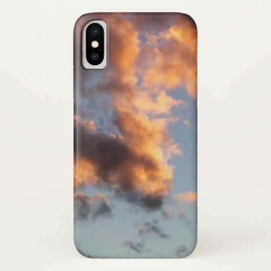 曇り空の夕焼けiPhoneケース Case-Mate iPhoneケース (裏面)