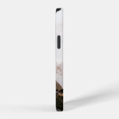 曇り空の山脈 iPhoneケース (右側面)