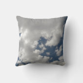 曇り空の枕 クッション (裏面)