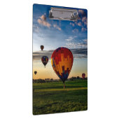 曇り空の熱気球フェスティバル クリップボード (右)