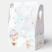 曇り空の熱気球子供の誕生日 フェイバーボックス (オープン)