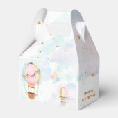 曇り空の熱気球子供の誕生日 フェイバーボックス (正面サイド)