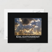 曇り空はがき感動的 ポストカード (正面/裏面)