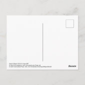 曇り空はがき ポストカード (裏面)