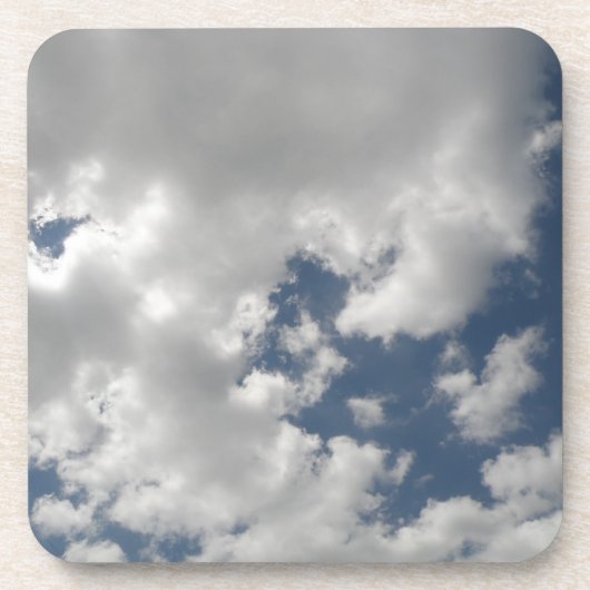 曇り空コルクコースター コースター (正面)