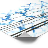 曇り空ファインアートプリント ポスター (角)