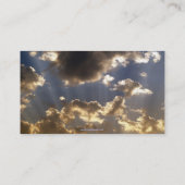 曇り空感動的の名刺 名刺 (裏面)