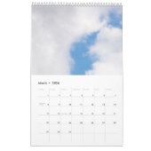 曇り空 カレンダー (3月 2026)