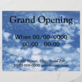 曇り空 チラシ (正面)