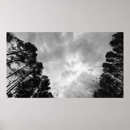曇り空。 ポスター (正面)