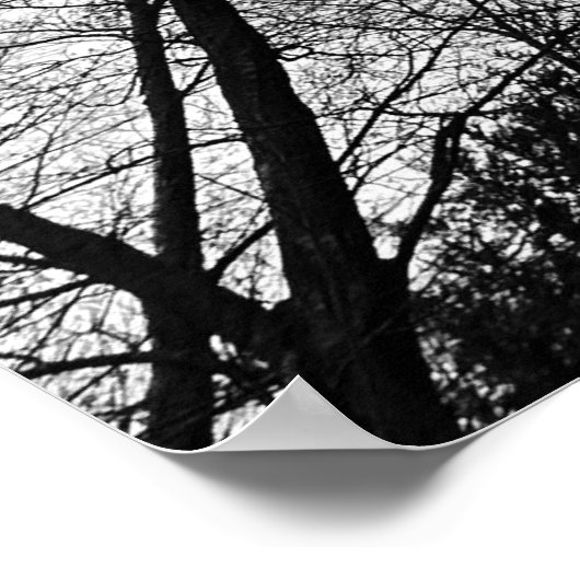 曇り空。 ポスター (角)