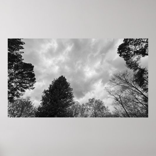曇り空。 ポスター (正面)