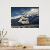 曇り空 ポスター (キッチン)