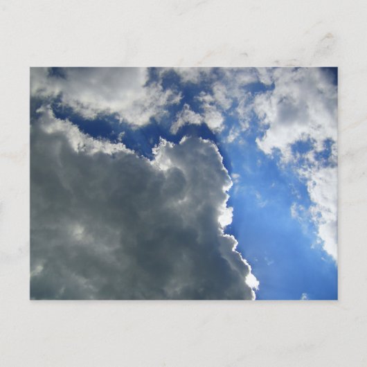 曇り空 ポストカード (正面)