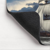 曇り空 マウスパッド (コーナー)