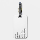 曇り空 ラゲッジタグ (裏面縦)