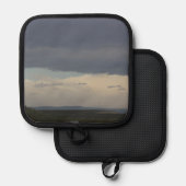 曇り空 鍋敷き (正面/裏面)