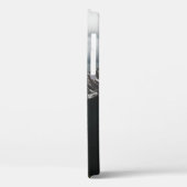 曇り空Dの下の雪を頂いた灰色の岩山 Case-Mate iPhoneケース (裏面 / 左)