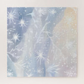 曇り窓 | 雪の美しい冬の景色 ジグソーパズル (横)