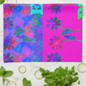 曇り素敵な日より良い夜.png キッチンタオル (折り畳み)