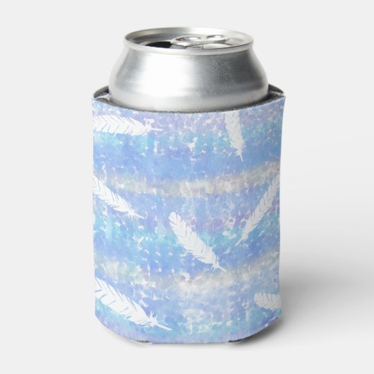 曇り羽毛 缶クーラー (缶正面)
