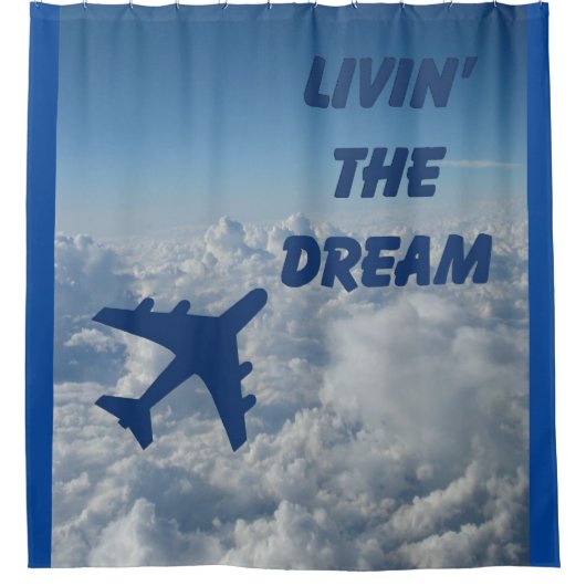 曇り雨 シャワーカーテン (正面)