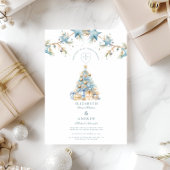 曇り青結婚星 招待状