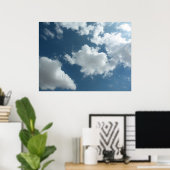 曇り ポスター (ホームオフィス)