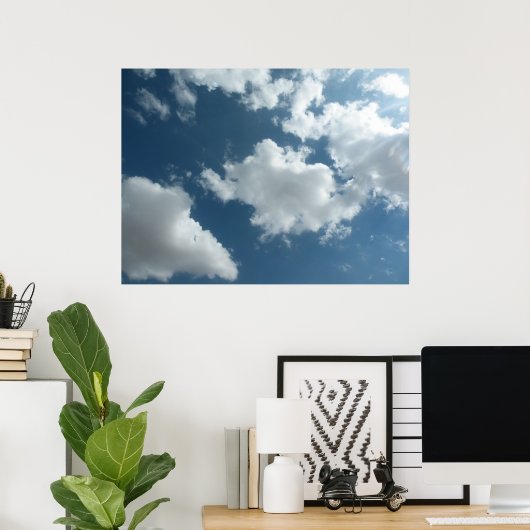 曇り ポスター (ホームオフィス)