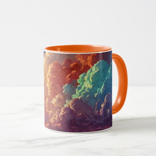 曇り マグカップ (正面右)