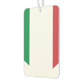 曇イタリアンり背景のフラグ カーエアーフレッシュナー (左)