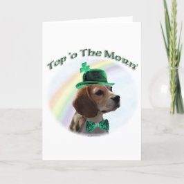 曉のビーグル犬の上 シーズンカード