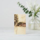 曖昧で、抽象的な景色の芸術は絵画を滴らせます 名刺 (スタンド正面)