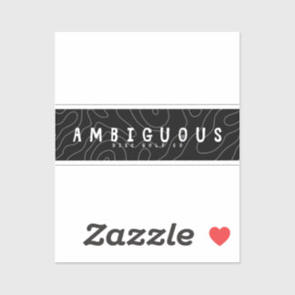 曖昧なディスクゴルフシール シール