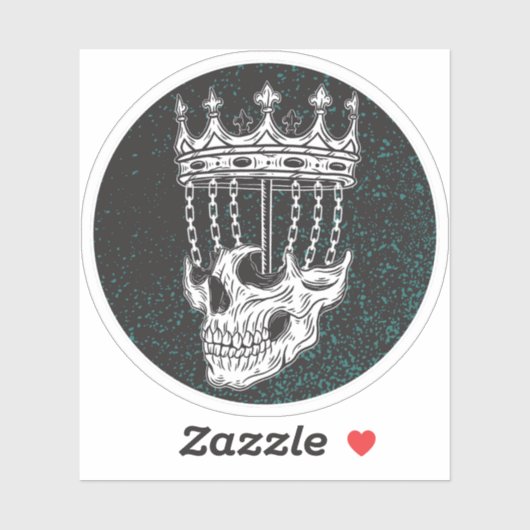 曖昧なディスクゴルフスカルバスケットシール シール (シート)