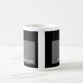 曖昧な点のマグ コーヒーマグカップ (中央)