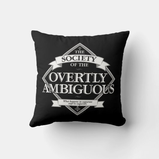 曖昧な社会 クッション (裏面)