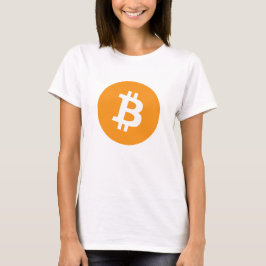 曖昧なExpress® Bitcoinの元のロゴの女性 Tシャツ