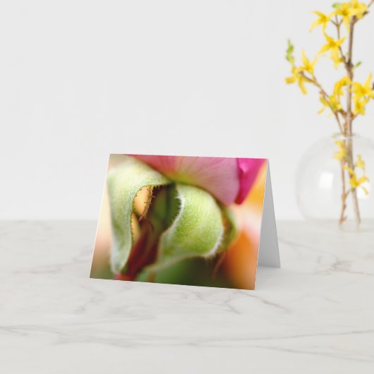 曖昧 カード (黄色い花)