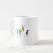 曜日 コーヒーマグカップ (正面左)