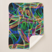 曲がったカラフルテープ,レリーフ、 浮き彫りでハイライト シェルパブランケット (正面)