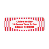 曲がったキャンディーキャン ラベル (正面)