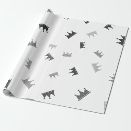 曲がったクラウン | 豪華な結婚式 ラッピングペーパー