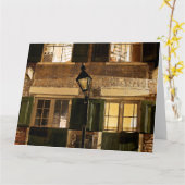 曲がったジャンボグリーティングカード カード (黄色い花)