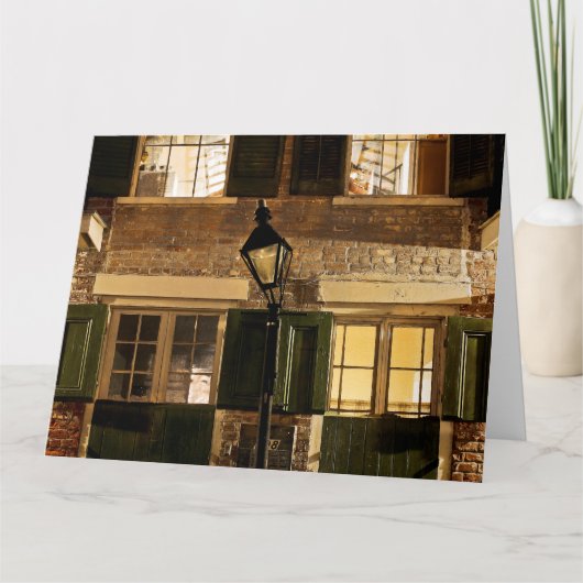 曲がったジャンボグリーティングカード カード (正面)