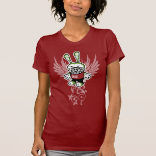 曲がったバニー-刺客の生命 Tシャツ