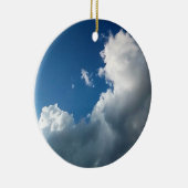 曲がった大きな雲 セラミックオーナメント (右)