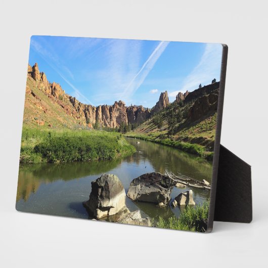 曲がった川、または フォトプラーク (側面)